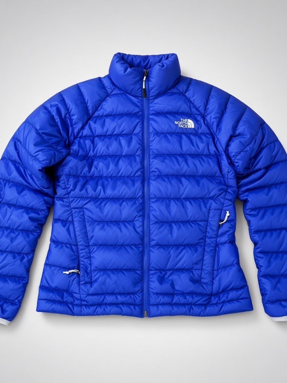 The North Face Royal Blue Goose Down 550 Puffer Jacket Woman’s Small EUC